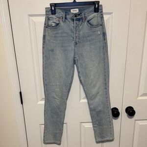 Pistola High Rise Light Blue Jeans